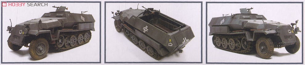 Sdkfz251/1 Type C Half-track (Plastic model) Item picture2