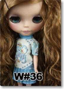 ウィッグ (for Blythe Doll) ロング W#36 (ドール)
