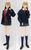 School Girl Set (Navy Blazer Type) (Fashion Doll) Item picture1