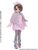 For 23cm Heart Button Cape (Pink) (Fashion Doll) Other picture1