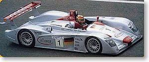 アウディ R8 「AUDI SPORT」 2001年 ル・マン 24時間 優勝 (No.1) (ミニカー)