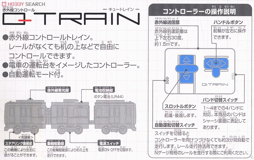 Q TRAIN QTN02 103系(山手線) (ラジコン) 商品画像1