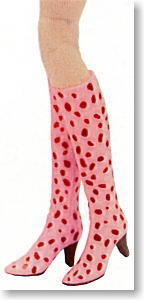 Long Boots 2 (Dalmatian/Pink) (Fashion Doll)