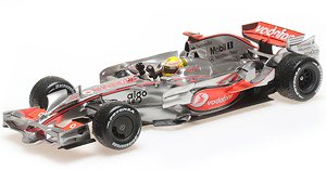 ボーダフォン マクラーレン メルセデス MP4/23 L.ハミルトン ワールドチャンピオン ブラジルGP 2008 (ミニカー)