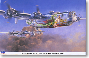 B-24J リベレーター “ザ ドラゴン アンド ヒズテイル” (プラモデル)