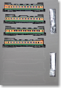 国鉄 165系 急行電車 (新製冷房車) (基本A・4両セット) (鉄道模型)