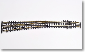 (N)ファイン カーブポイント・左 (160mm) (鉄道模型)