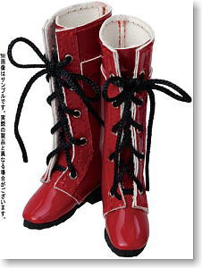 27cm Warrior Boots (Red) (Fashion Doll)