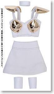 25cm Warrior Set (White) (Fashion Doll)