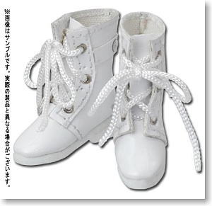 25cm Warrior Boots (White) (Fashion Doll)