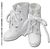 25cm Warrior Boots (White) (Fashion Doll) Item picture1