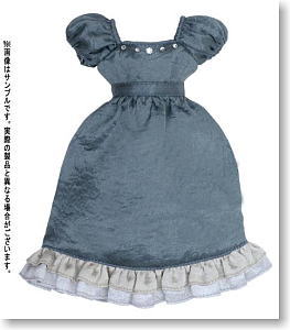 Satin Raffine One-Piece (Blue Gray) (Fashion Doll)