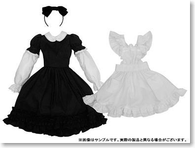 For 60cm Alice Dress Set (Black) (Fashion Doll)