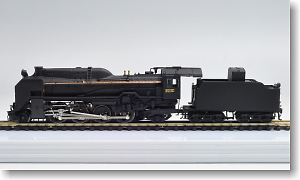 D51-82 (新津機関区) : 一次型ナメクジ(ドーム一体はしご取付機) (鉄道模型)