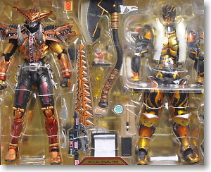 S.I.C. VOL.48 仮面ライダーガオウ & キンタロスイマジン (完成品)