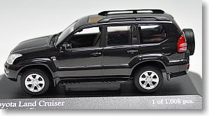 トヨタ ランドクルーザー 2002 (ブラック) (ミニカー)