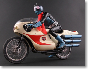 RAH444 DX Kamen Rider Old First Ver.3.5 & Cyclone (Completed)