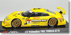 #3 YellowHat YMS TOMICA GT-R (ミニカー)