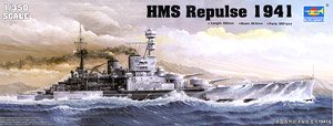 イギリス海軍 HMS レパルス 1941 (プラモデル)