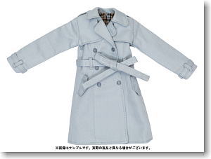 Vernal Trench Coat (Misty Gray) (Fashion Doll)