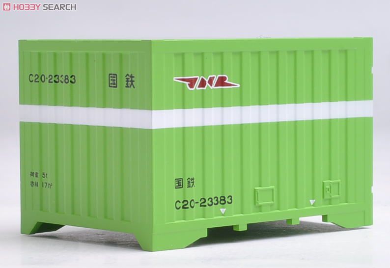 16番(HO) 国鉄 C20形コンテナ (3個入) (鉄道模型) 商品画像2
