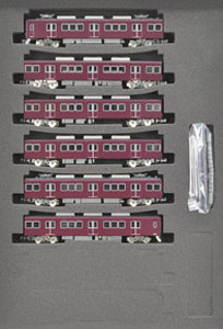 阪急 7000/7300系 旧塗装 6輌編成基本セット (動力付き) (基本・6両セット) (塗装済み完成品) (鉄道模型)