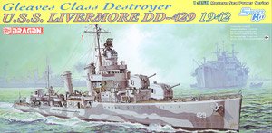 U.S.S. Livermore DD-429 1942 (Plastic model)