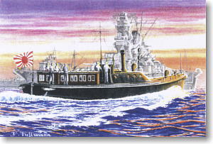 日本海軍 長官艇 (ちょうかんてい) 大和＆武蔵 (プラモデル)