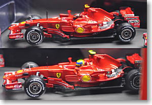 フェラーリ F1 2008 コンストラクターズチャンピオン マッサ・ライコネン 2台セット (エリート/スペシャルエディション) エリート (ミニカー)