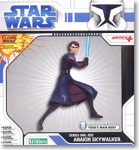 ARTFX+ `Star Wars : The Clone Wars` Anakin Skywalker Package1