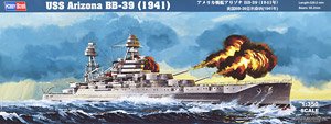 American Battleship Arizona BB-39 (1941) (Plastic model)