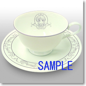 Brighter than Dawning Blue -Moonlight Cradle- Cup&Saucer [Feena Fam Earthlight] (Anime Toy)