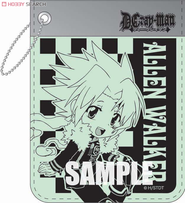 D.Gray-man Pass Case [Allen] (Pearl Green) (Anime Toy) Item picture1