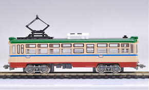 土佐電鉄 600型 `標準塗装` (増結用T車) (鉄道模型)