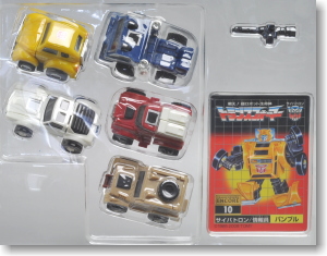 Transformers Encore 10 Cybertron Bumblebee & Mini Vehicles (Completed)