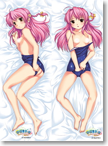 [学・校・水・着] 月島芽流 本体+抱き枕カバー (キャラクターグッズ)