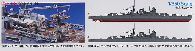 日本軽巡洋艦 三隈 (プラモデル) 商品画像2