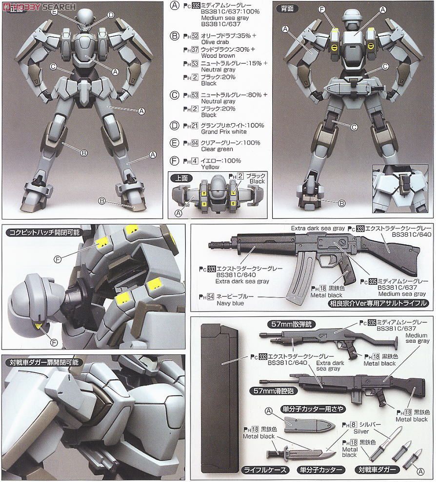 M9 Gernsback Sagara Sosuke Ver. (Plastic model) Color2