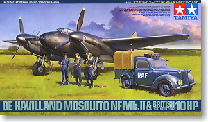デ・ハビランド モスキート NF Mk.II & 10HP ティリーセット (プラモデル)