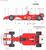 Ferrari F2004M Australia GP, Malaysia GP (レジン・メタルキット) 塗装2
