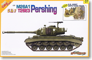 U.S.Army M26A1/T26E3 Pershing (Plastic model)