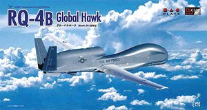 U.S.A.F. Unmanned Aerial Vehicles RQ-4B Global Hawk (Plastic model)