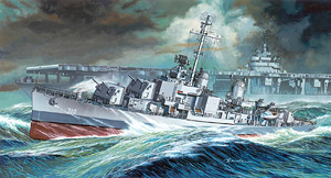 アメリカ海軍 ギアリング級駆逐艦 U.S.S. ギアリング (DD-710) 1945 (プラモデル)