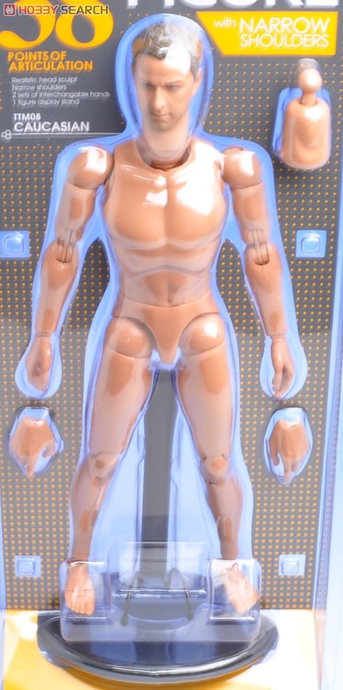 Hot Toys TrueType - Caucasian Male (New Generation Narrow Shoulders Version) Item picture6