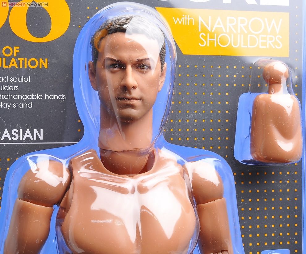 Hot Toys TrueType - Caucasian Male (New Generation Narrow Shoulders Version) Item picture7