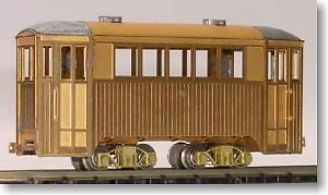 Hanamaki Electric Railway Saha3 Trailer Car (Unassembled Kit) (Model Train)