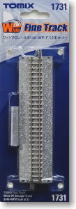 Fine Track Wide PC Straght Track S140-WP(F) (Set of 2) (Model Train)
