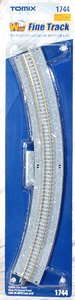 Fine Track Wide PC Curved Track C391-45-WP(F) (Set of 2) (Model Train)
