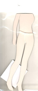 Net Stocking (White) (Fashion Doll)