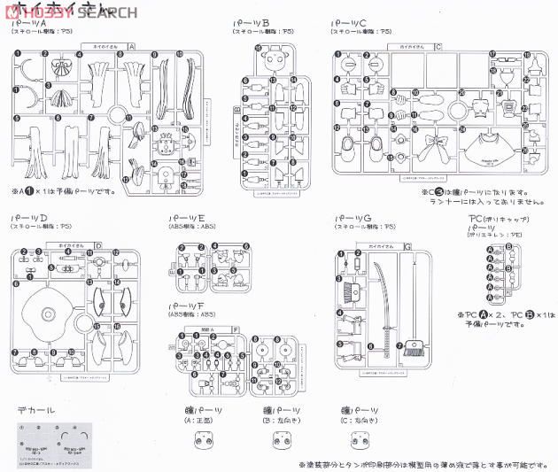 ID-3 HoiHoi-san (Plastic model) Assembly guide5
